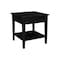 International Concepts Rectangle Spencer End Table, 24 W, 24 in L, 25 in H, Wood, Black OT46-8E - alternate 8
